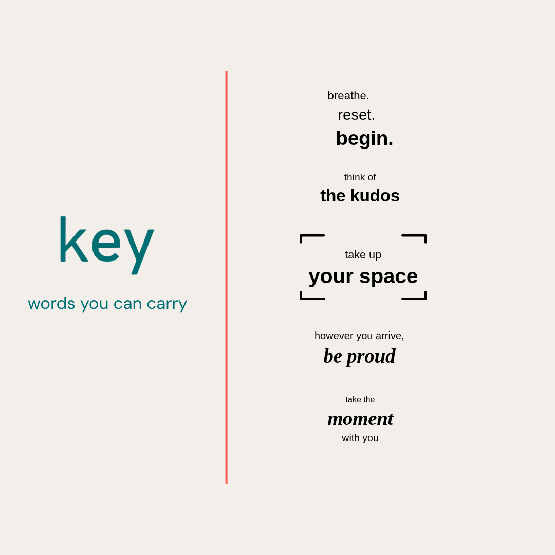 take up space