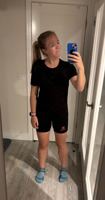 Short sleeve technical top